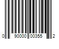 Barcode Image for UPC code 090000003552