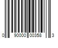 Barcode Image for UPC code 090000003583