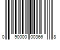 Barcode Image for UPC code 090000003668