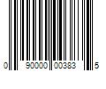 Barcode Image for UPC code 090000003835