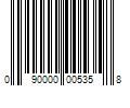 Barcode Image for UPC code 090000005358