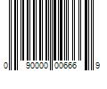 Barcode Image for UPC code 090000006669