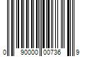 Barcode Image for UPC code 090000007369