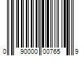 Barcode Image for UPC code 090000007659