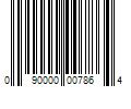 Barcode Image for UPC code 090000007864