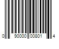 Barcode Image for UPC code 090000008014