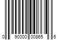 Barcode Image for UPC code 090000008656