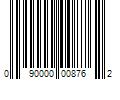 Barcode Image for UPC code 090000008762