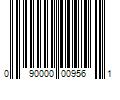 Barcode Image for UPC code 090000009561