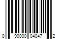 Barcode Image for UPC code 090000040472