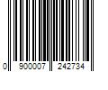 Barcode Image for UPC code 0900007242734