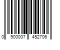 Barcode Image for UPC code 0900007452706