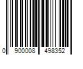 Barcode Image for UPC code 0900008498352