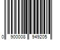 Barcode Image for UPC code 0900008949205