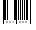 Barcode Image for UPC code 0900008999996