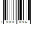 Barcode Image for UPC code 0900009003869