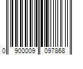 Barcode Image for UPC code 0900009097868