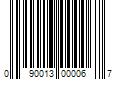 Barcode Image for UPC code 090013000067