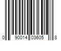 Barcode Image for UPC code 090014036058