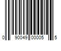 Barcode Image for UPC code 090049000055