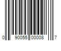 Barcode Image for UPC code 090055000087