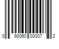 Barcode Image for UPC code 090060000072