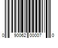 Barcode Image for UPC code 090062000070