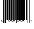 Barcode Image for UPC code 090066000052