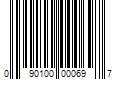 Barcode Image for UPC code 090100000697