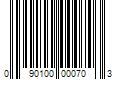 Barcode Image for UPC code 090100000703