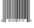 Barcode Image for UPC code 090100001120