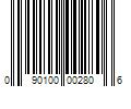 Barcode Image for UPC code 090100002806