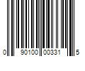 Barcode Image for UPC code 090100003315