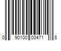 Barcode Image for UPC code 090100004718