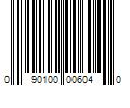 Barcode Image for UPC code 090100006040