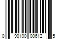 Barcode Image for UPC code 090100006125