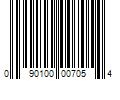 Barcode Image for UPC code 090100007054