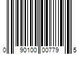 Barcode Image for UPC code 090100007795