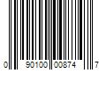 Barcode Image for UPC code 090100008747