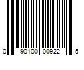 Barcode Image for UPC code 090100009225