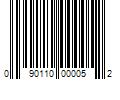 Barcode Image for UPC code 090110000052