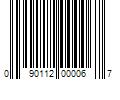 Barcode Image for UPC code 090112000067