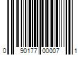 Barcode Image for UPC code 090177000071