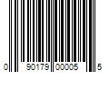 Barcode Image for UPC code 090179000055