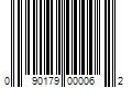 Barcode Image for UPC code 090179000062