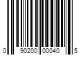 Barcode Image for UPC code 090200000405