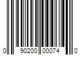 Barcode Image for UPC code 090200000740