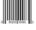 Barcode Image for UPC code 090200000832