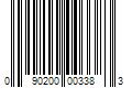 Barcode Image for UPC code 090200003383