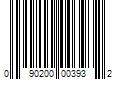 Barcode Image for UPC code 090200003932